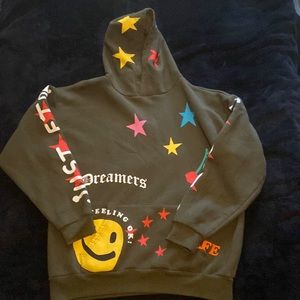 Pacsun dreamer hoodie in dark green